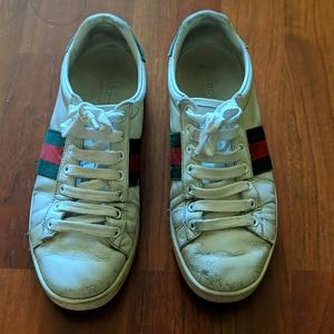 Gucci Ace Sneakers Very Worn